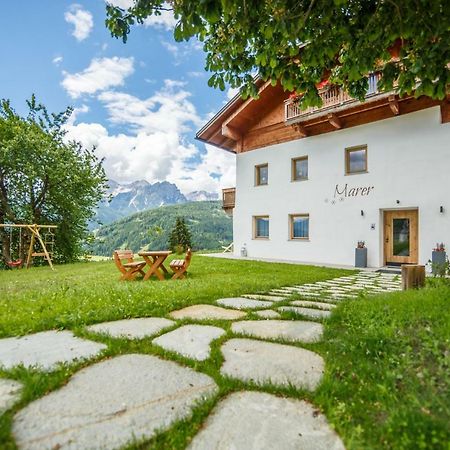 Apartamento Agriturismo Marer Urlaub Auf Dem Bauernhof Villabassa Exterior foto