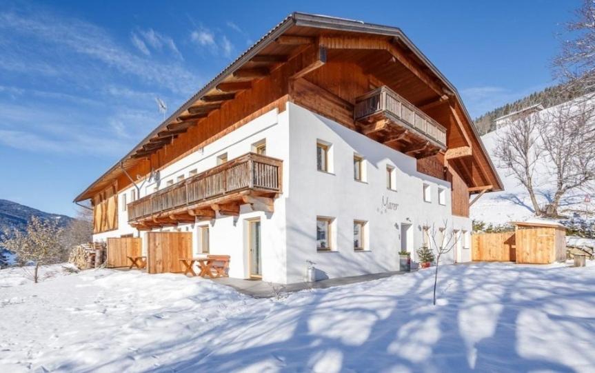 Apartamento Agriturismo Marer Urlaub Auf Dem Bauernhof Villabassa Exterior foto