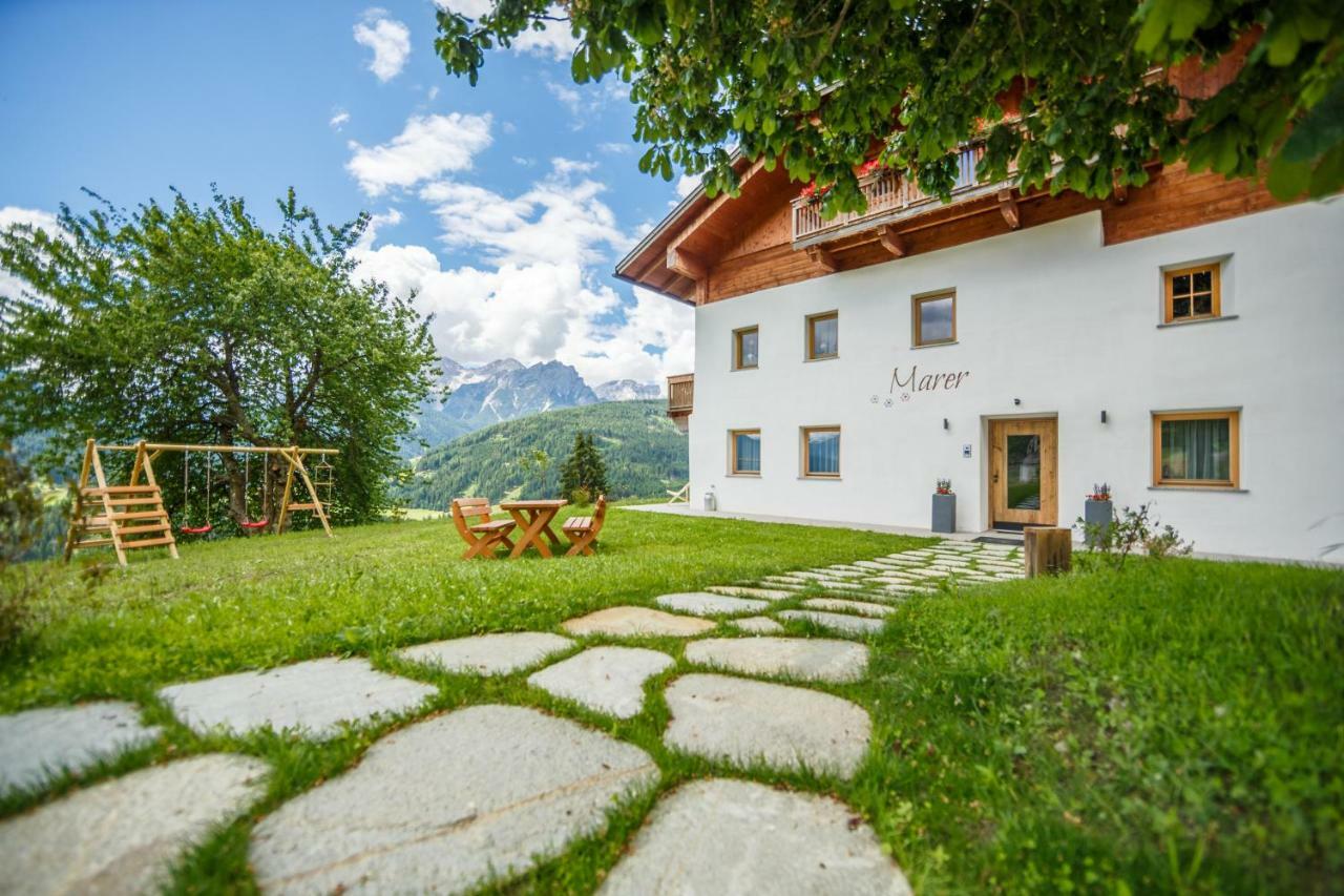 Apartamento Agriturismo Marer Urlaub Auf Dem Bauernhof Villabassa Exterior foto