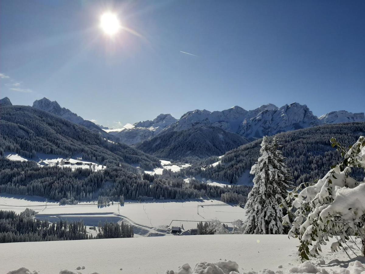 Apartamento Agriturismo Marer Urlaub Auf Dem Bauernhof Villabassa Exterior foto